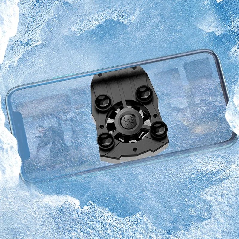 P10 Portable Universal Phone And Tatble Accessories USB Rechargeable Cooler Game Cooling Fan Radiator for Gaming With Battery
