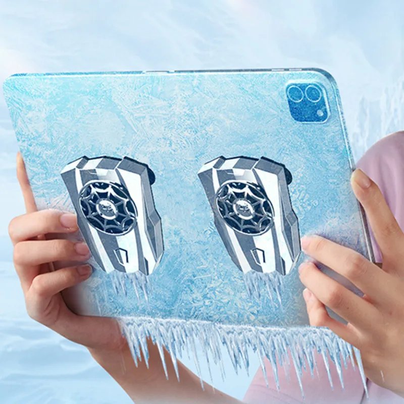 P10 Portable Universal Phone And Tatble Accessories USB Rechargeable Cooler Game Cooling Fan Radiator for Gaming With Battery