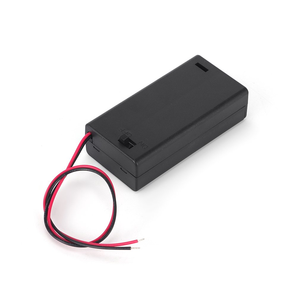 High Efficiency 2AA Battery Mounting Kit 2 Slots 3V Pre-Wired Switch Cover Terminals Meter-Toys Power Requirements Accessories