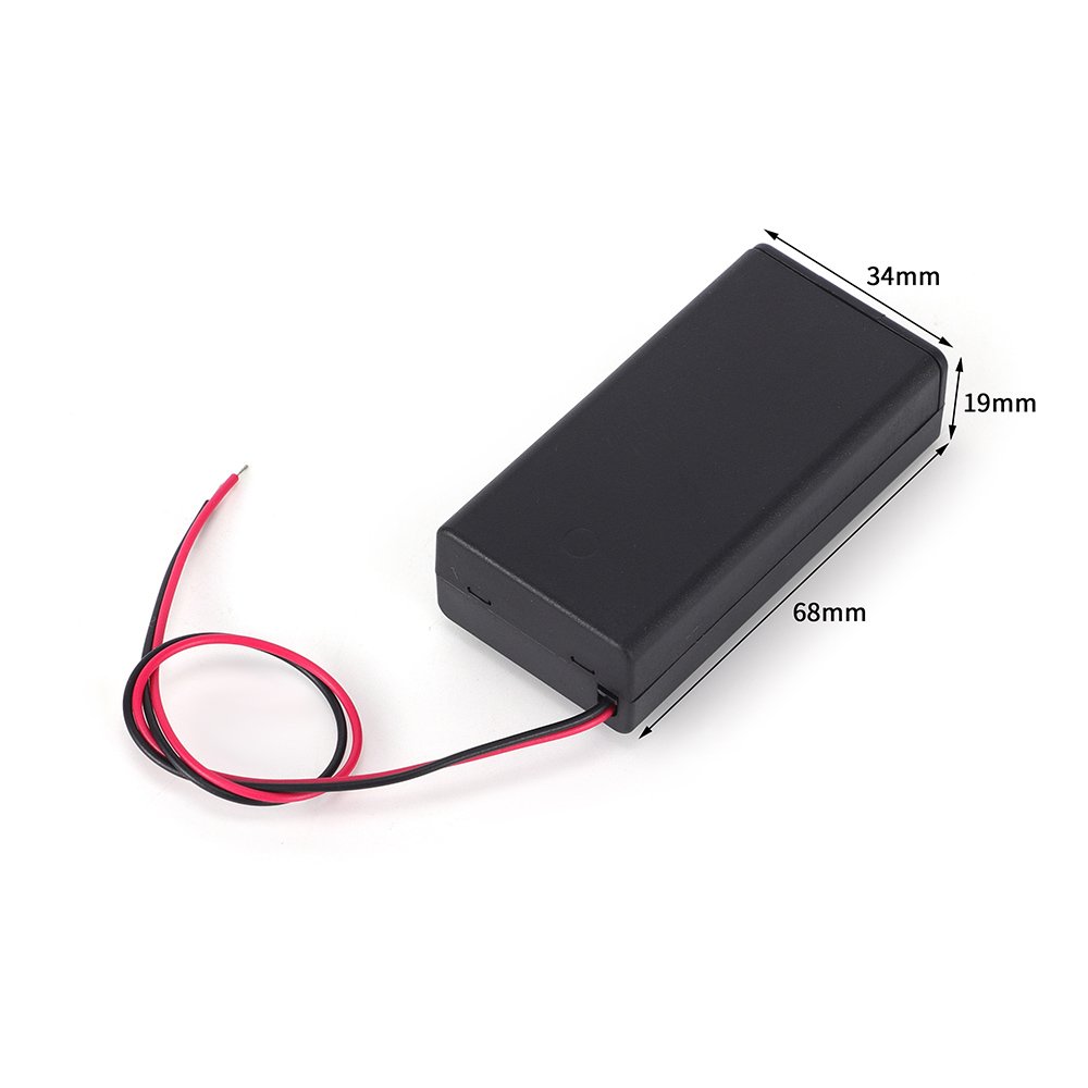 High Efficiency 2AA Battery Mounting Kit 2 Slots 3V Pre-Wired Switch Cover Terminals Meter-Toys Power Requirements Accessories