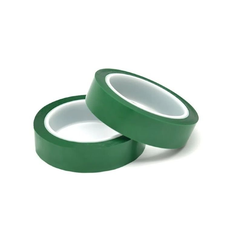 High Temperature Resistant PET Green Insulation Tape for Lithium Battery Economical Battery Accessories