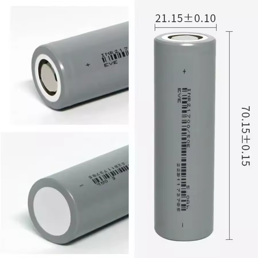 21700 Cell Pin Li-ion 3.7V 3.6V 5000mah 3.6V 5AH NCM Power Tools Toys Consumer Electronics Home Appliances Solar Golf Carts