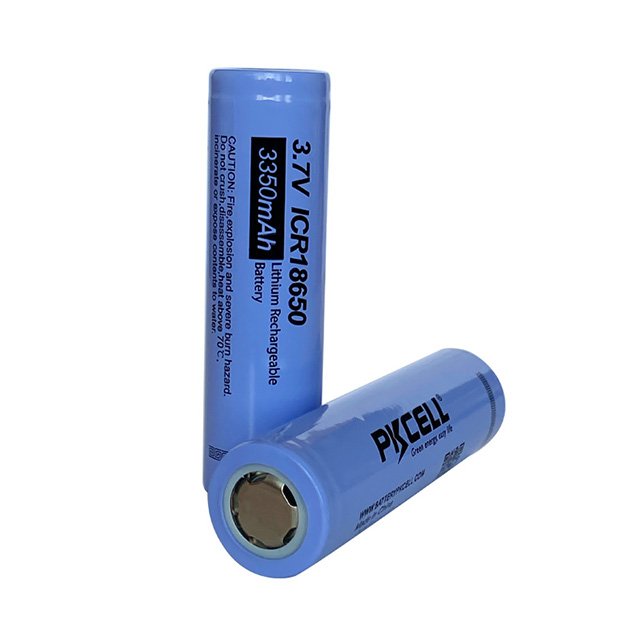 US CE certified 18650 lithium battery 3350mah large capacity 3.7V rechargeable battery
