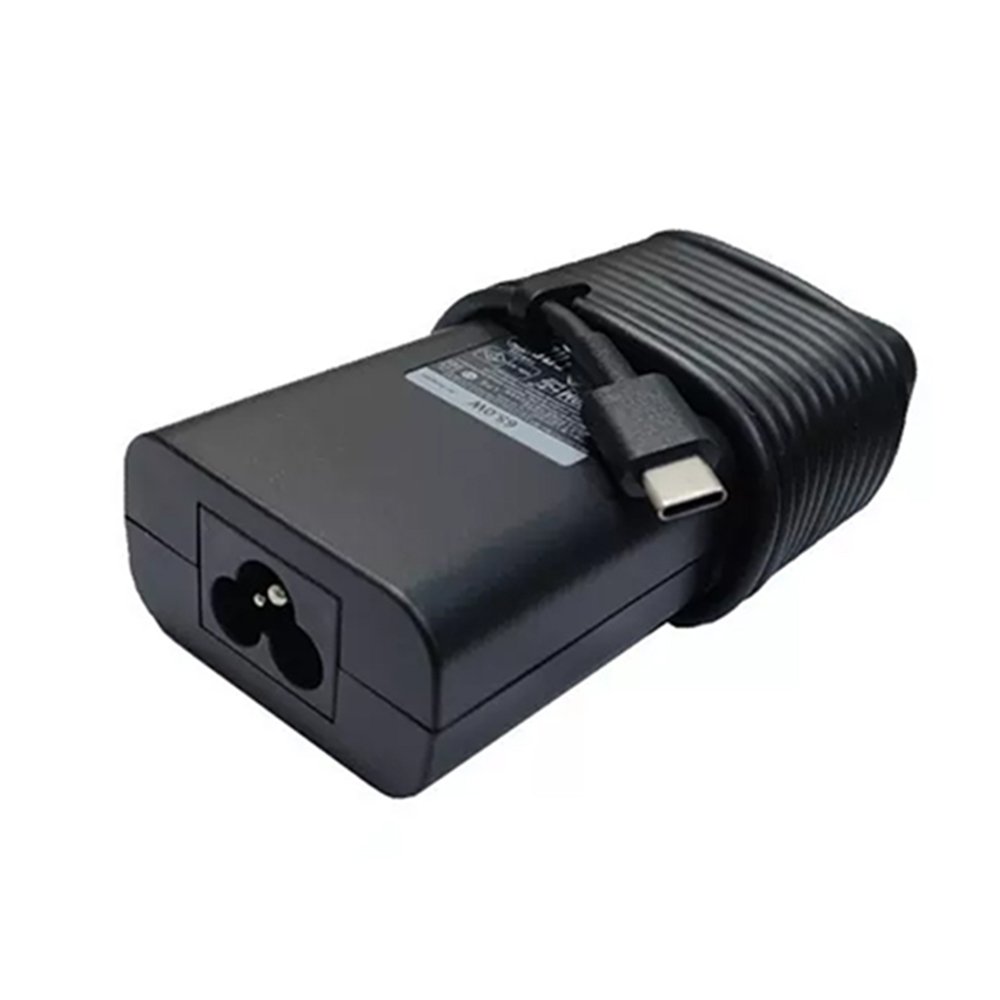 For Dell USB C 65W Lithium Battery QC3.0 and PD3.0 Function AC Power Adapter ABS Material Power Supply Adapter Laptop AC Adapter