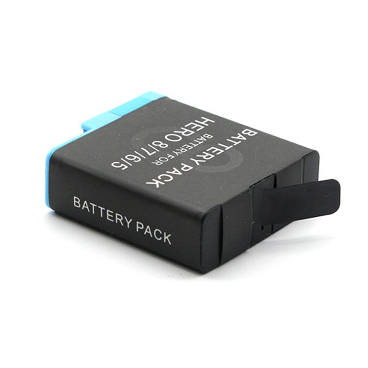 YEAH 1220mAh Rechargeable Go Pro Battery for Gopro Hero 8 7 6 5 Black Action Sports Video Camera Accessories