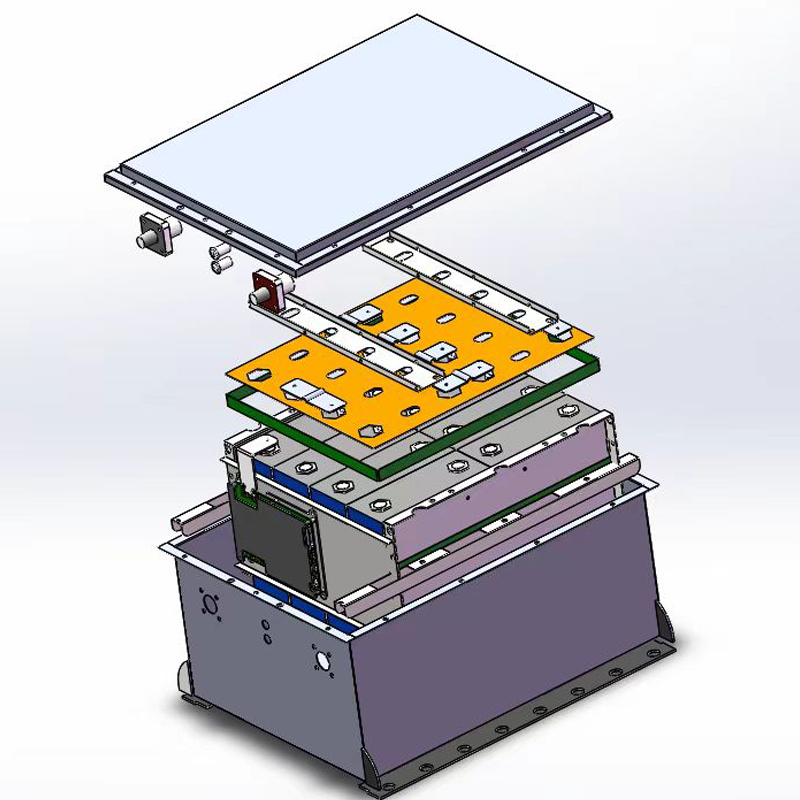 The source manufacturer has a stable and durable lithium battery pack for 24V175AH lithium battery pack for electric vehicles