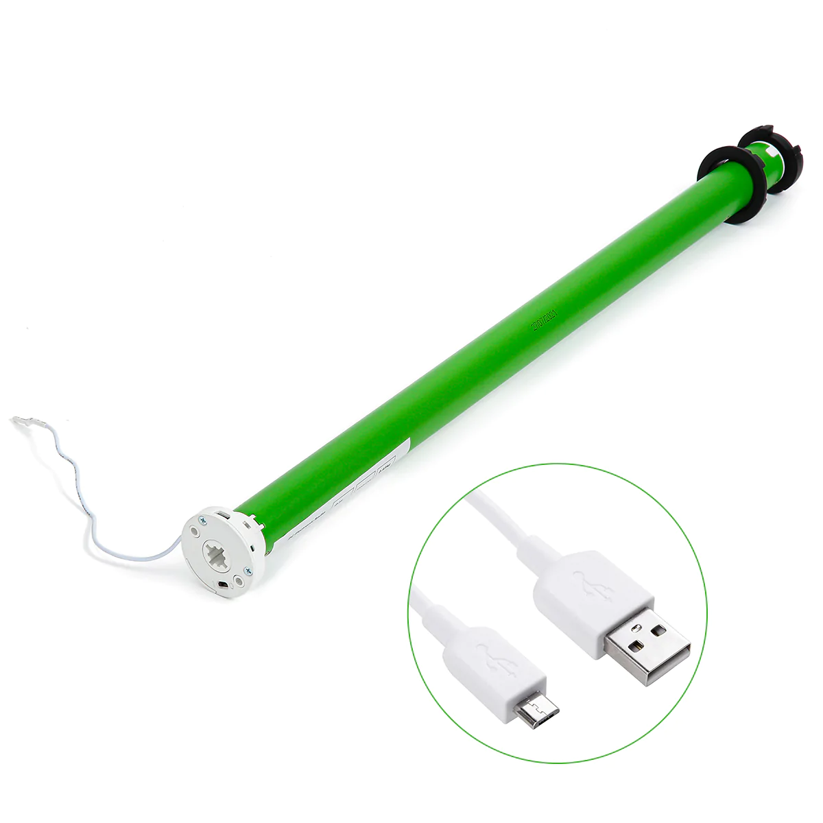 DOOYA Alexa 433MHZ 100V-240V DC DM25LEU Tubular Battery Motor Smart Wifi Control Smart System 1.1N Rechargeable Motor