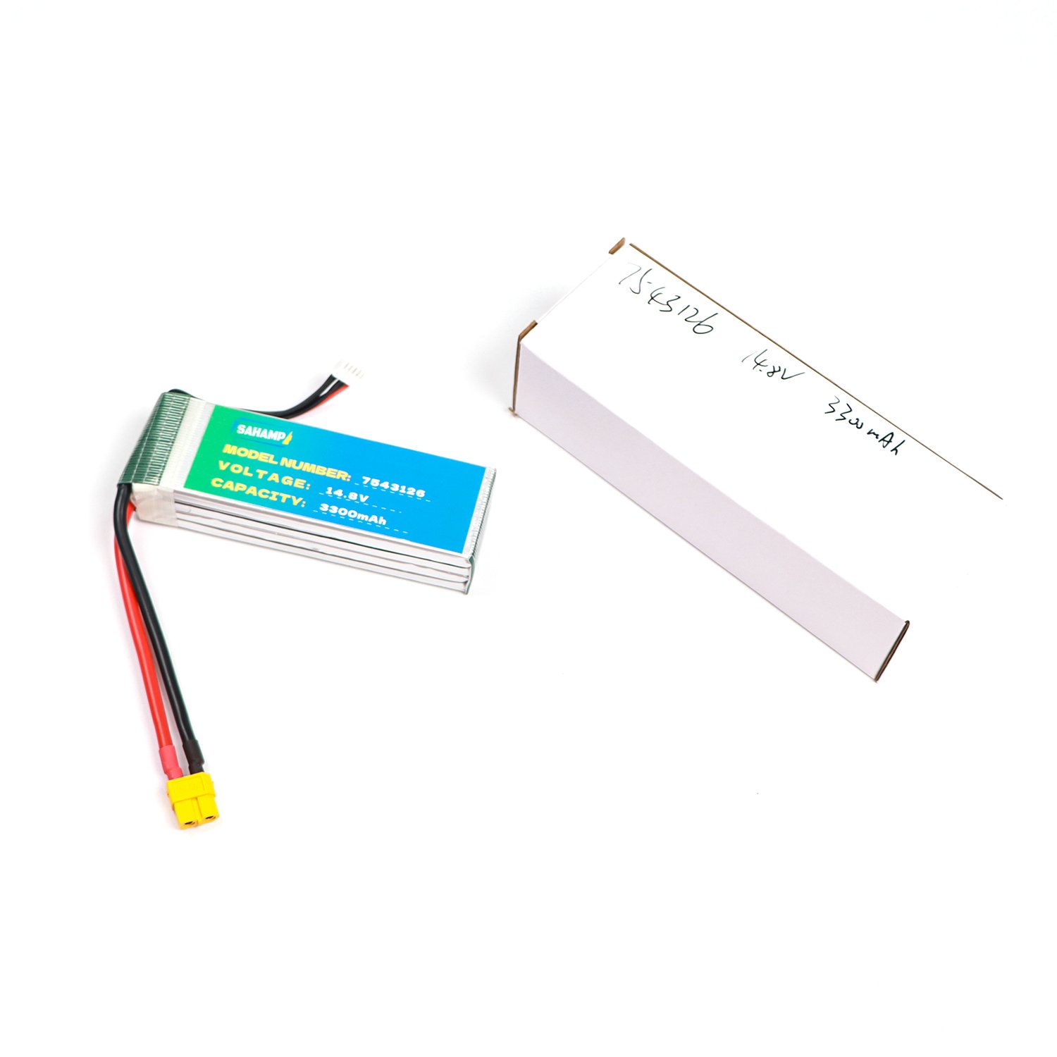 Hot Selling OEM Connector Agricultural Drone 7543126 14.8V 3300mAh High Endurance Lithium Ion Battery Pack Consumer Electronics