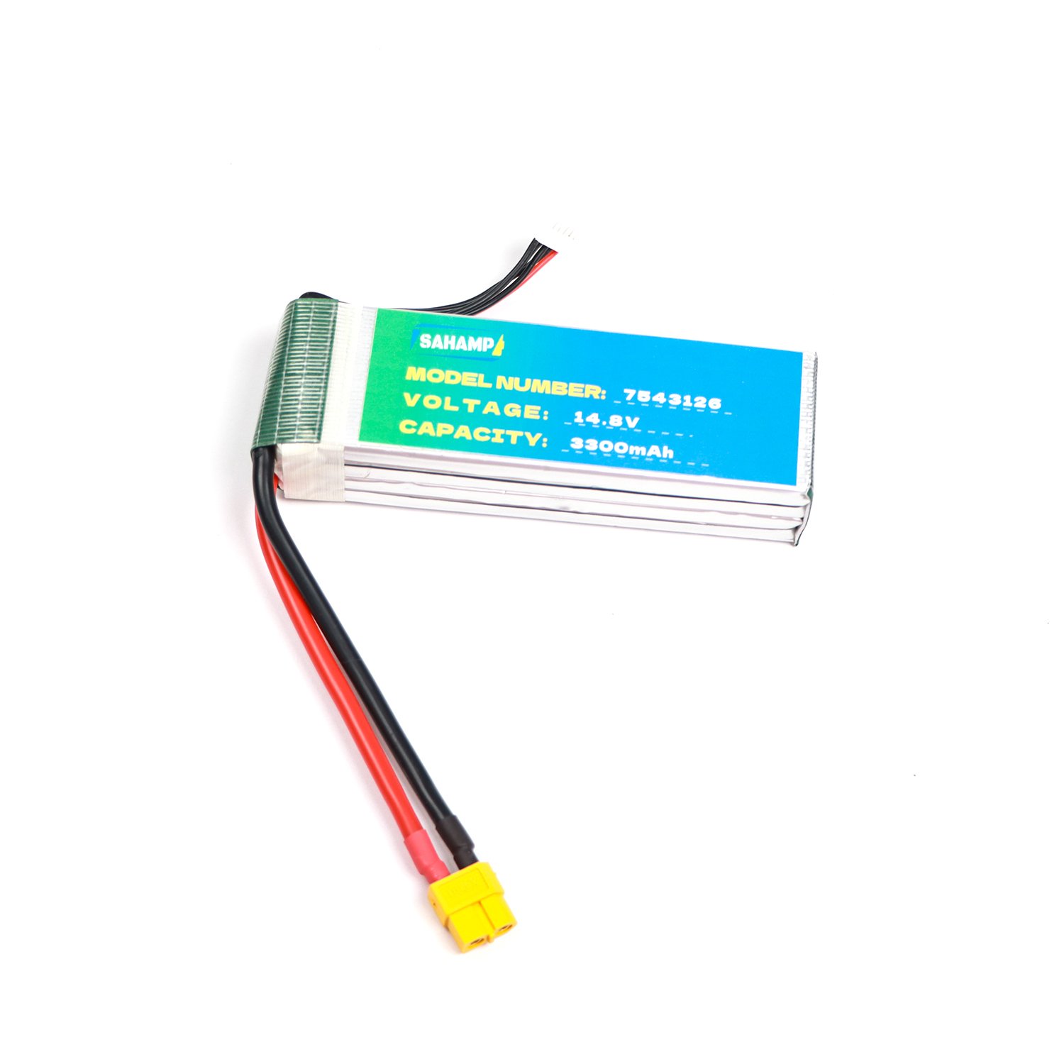 Hot Selling OEM Connector Agricultural Drone 7543126 14.8V 3300mAh High Endurance Lithium Ion Battery Pack Consumer Electronics