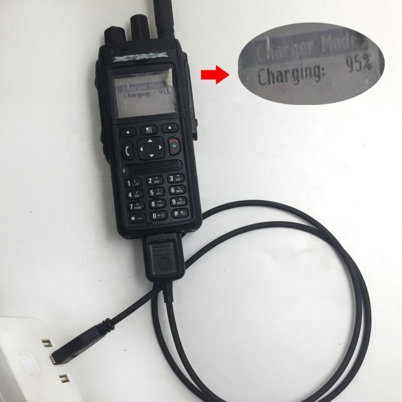 USB Charging Line for MT Series Car Charger Battery Accessories for MTP3150 MTP3250 MTP6550 MTP6750 Walkie Talkie