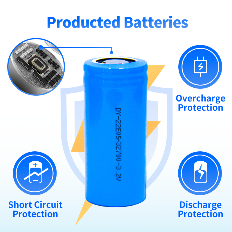 Grade A Lifepo4 32650 32700 3.2v 6000mah Rechargeable Battery For Solar Light Rechargeable Battery