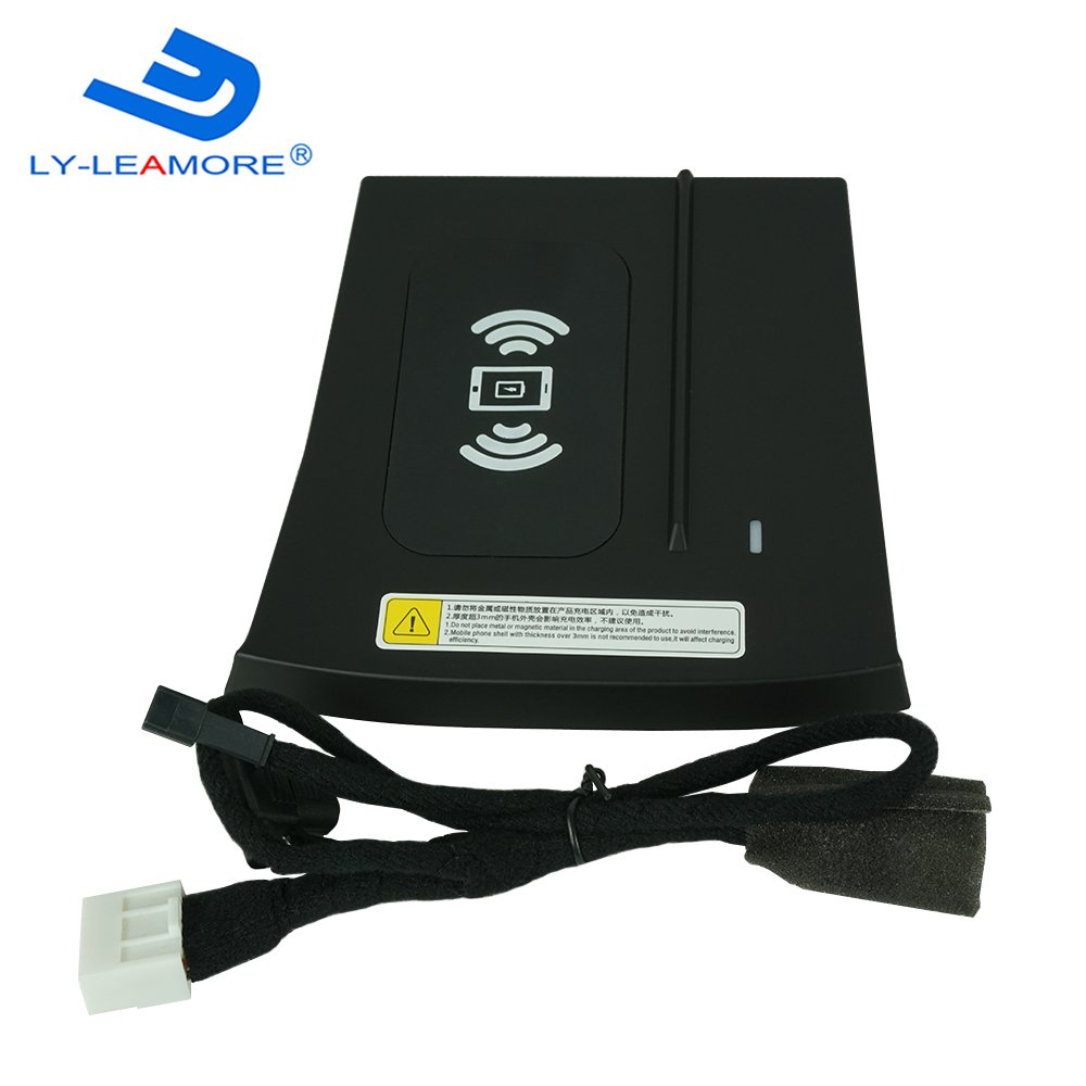 Leamore Car Accessories For Hyundai PRADO 2010-2017 Wireless Charger Pad QI Mobile Phone Accessories Battery Charger
