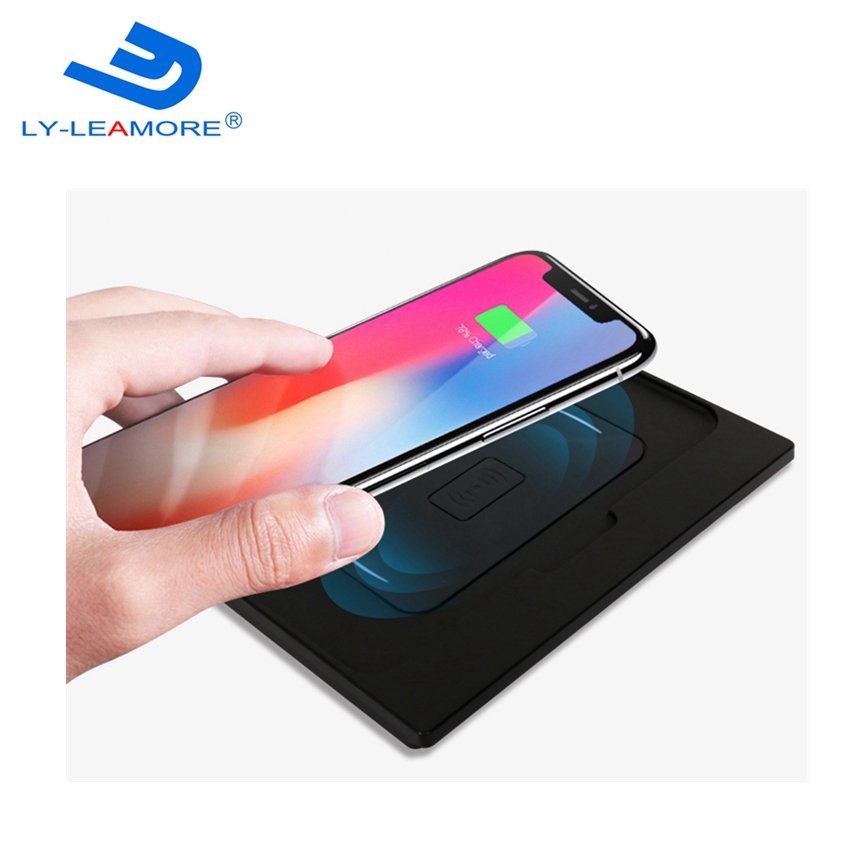Leamore Car Accessories For Hyundai PRADO 2010-2017 Wireless Charger Pad QI Mobile Phone Accessories Battery Charger