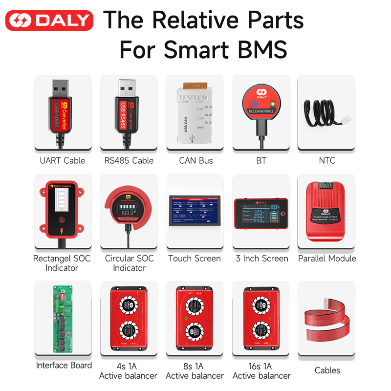 DALY WIFI module cloud RS485 CAN SOC DATA Remote Monitoring Uart communicatiion BMS Smart Accessory