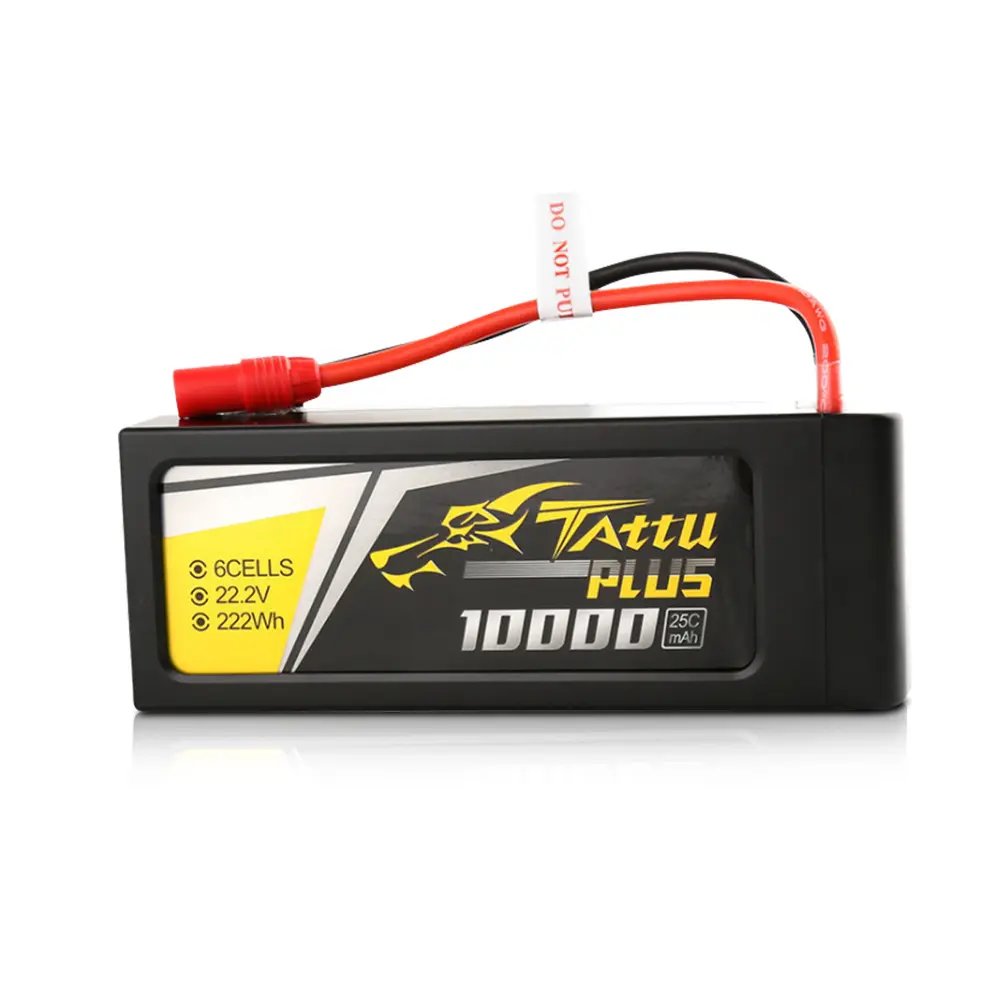 TATTU Plus 4S-6S 6600mAh-22000mAh LiPo Battery 14.8V 22.2V for Agriculture Drone Sprayer High Capacity Lithium Battery Accessory