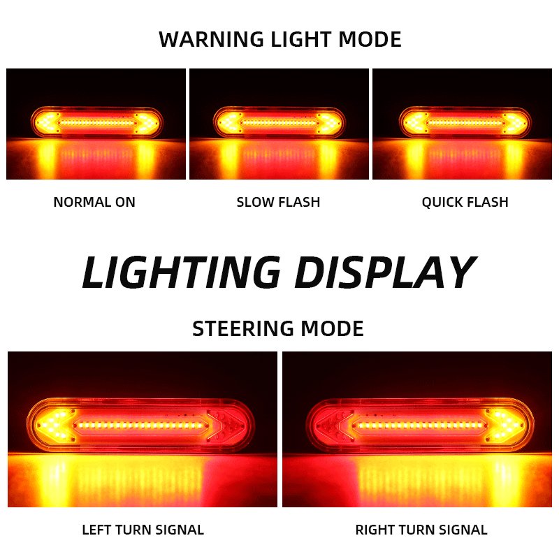 AT Smart Bicycle Rear Light USB Rechargeable Wireless Remote Control Indicator BikeTaillight Waterproof Cycle Turn Signal Light
