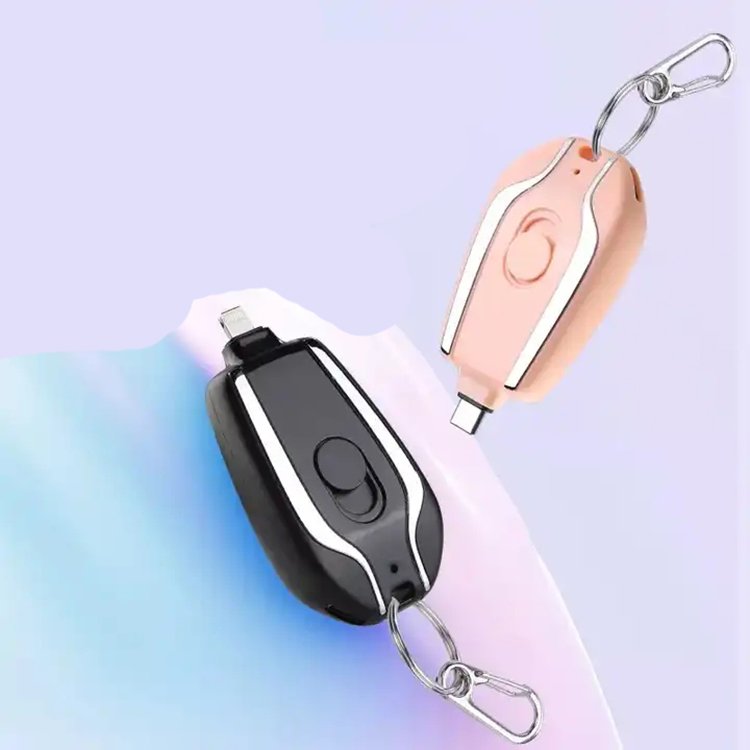 Best Selling Products 1500 mah Keychain Mobile Power Wireless Fast Charging Ultra Mini Power Bank Phone & Accessories Outdoors