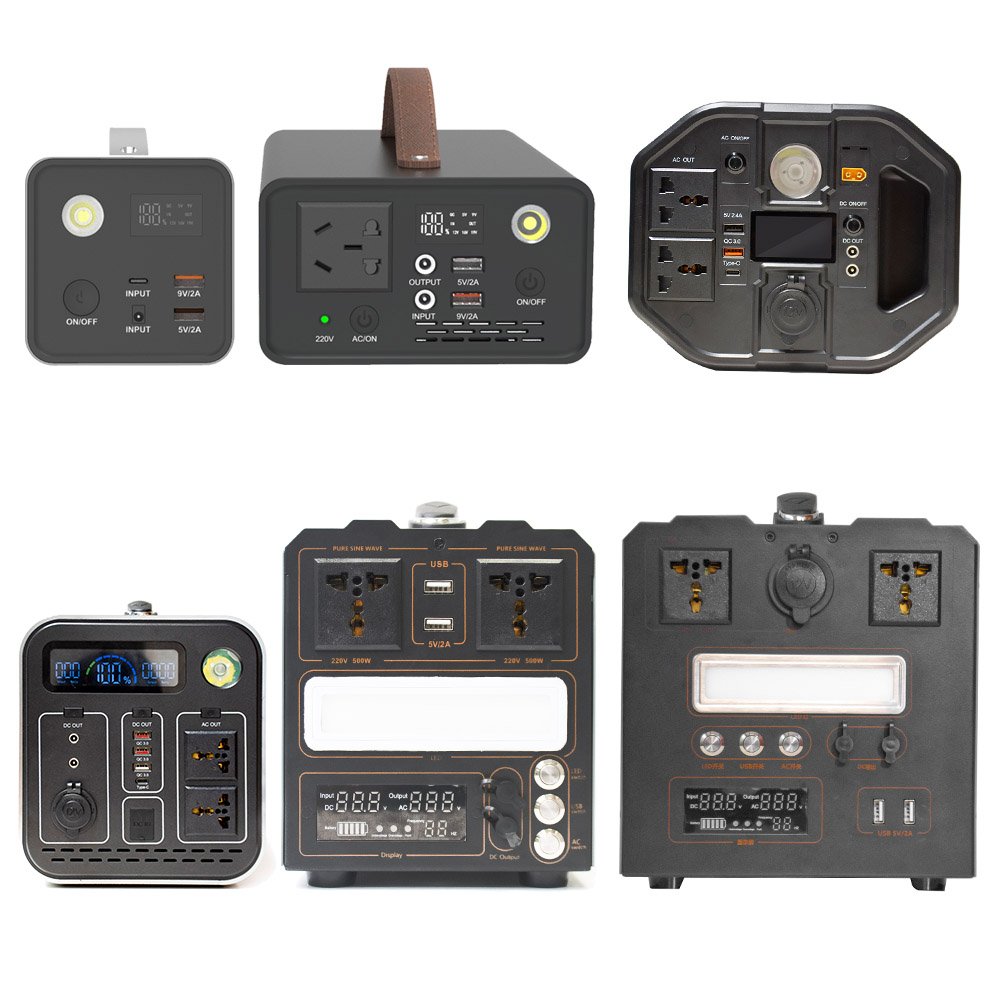 Power Station PCB case without batteries mppt charger board diy power station case ac power battery with accessories