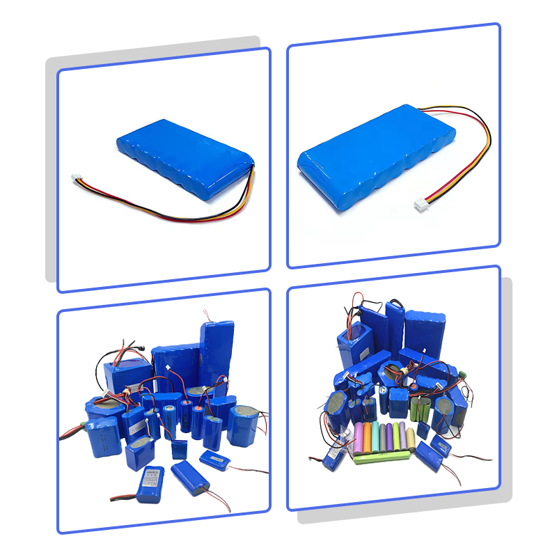 Rechargeable Lithium Ion Battery 18650 4s2p 7500mAh 10500mAh Li-ion Battery Pack 11.1V Li Ion Battery