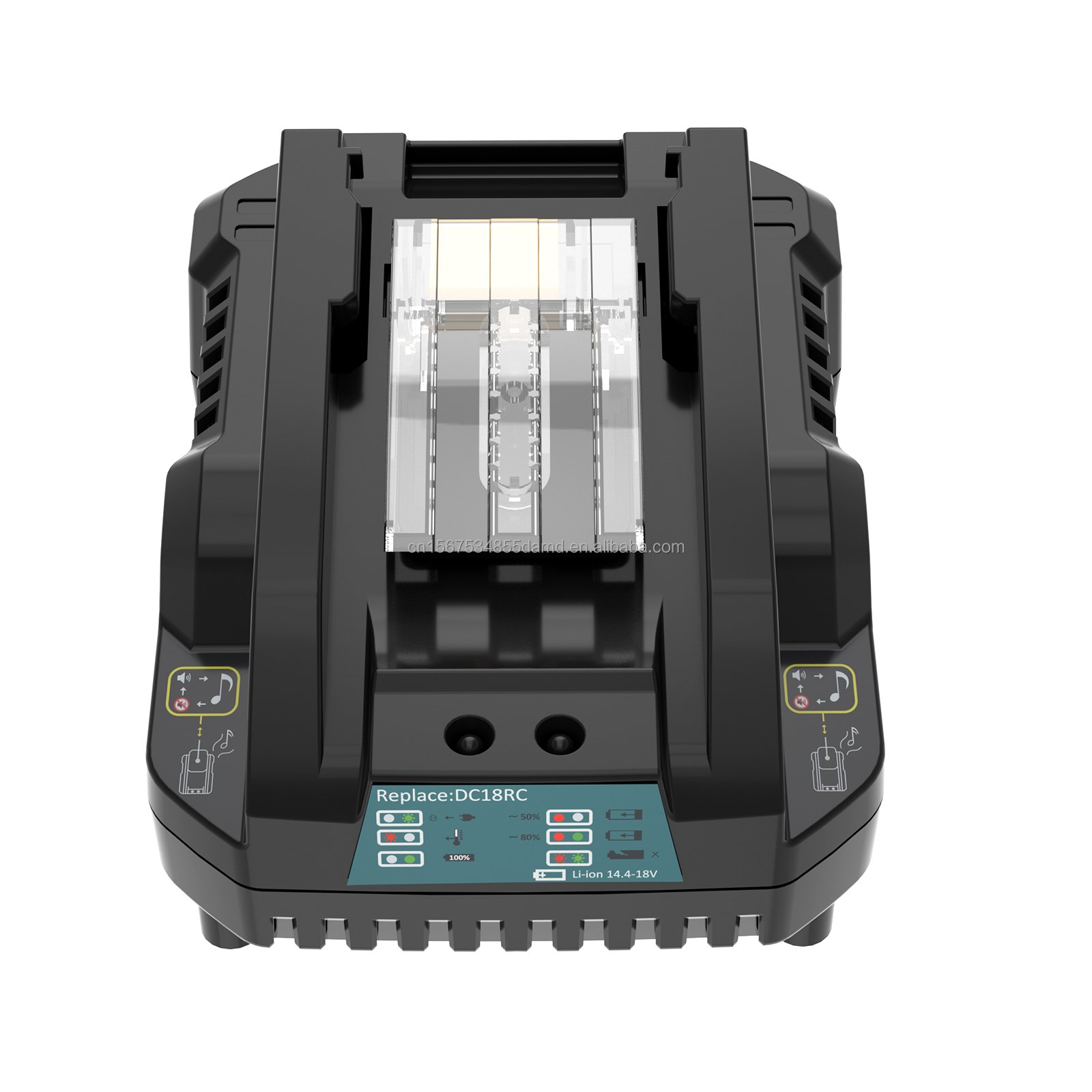 KC PSE Rich Haoyuan 14.4V-18V lithium ion batteries charger For Makitas 18V Battery Charger Accessories DC18RC-MINI