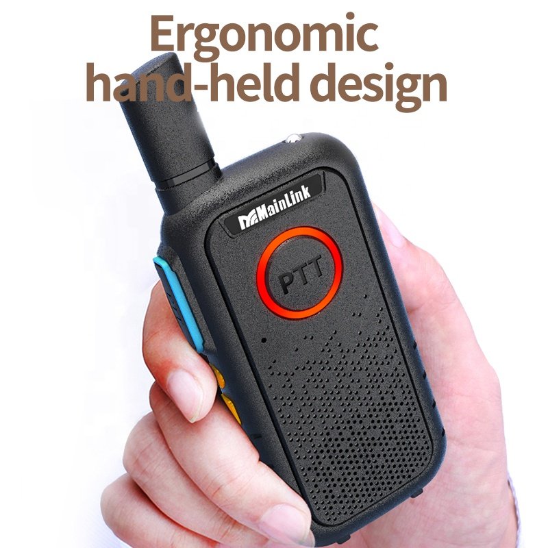 Micro Walkie Talkie Long Range Two Way Radio Handheld Radio Home Hotel Restaurant Beauty Salon PTT Walkie Talkie