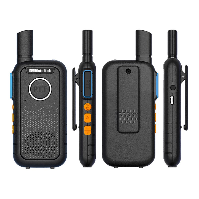Micro Walkie Talkie Long Range Two Way Radio Handheld Radio Home Hotel Restaurant Beauty Salon PTT Walkie Talkie
