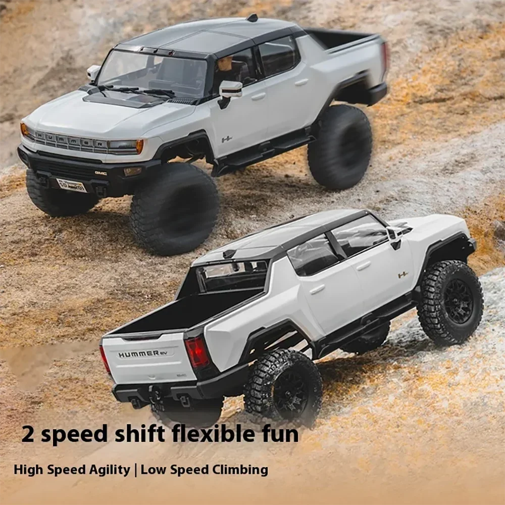 FMS FCX18 HUMMER EV Pickup Crawler 1/ RC Remote Control Model Car RTR 4WD Adult Children's Toys