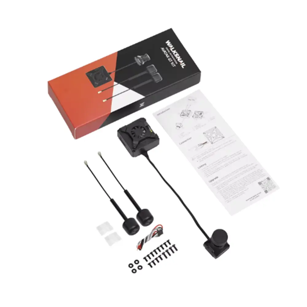 Walksnail Avatar GT Kit 2W VTX FPV RC Drone Accessories Carbon Flight Controller Radio Control Racing DIY FPV Drone Camera