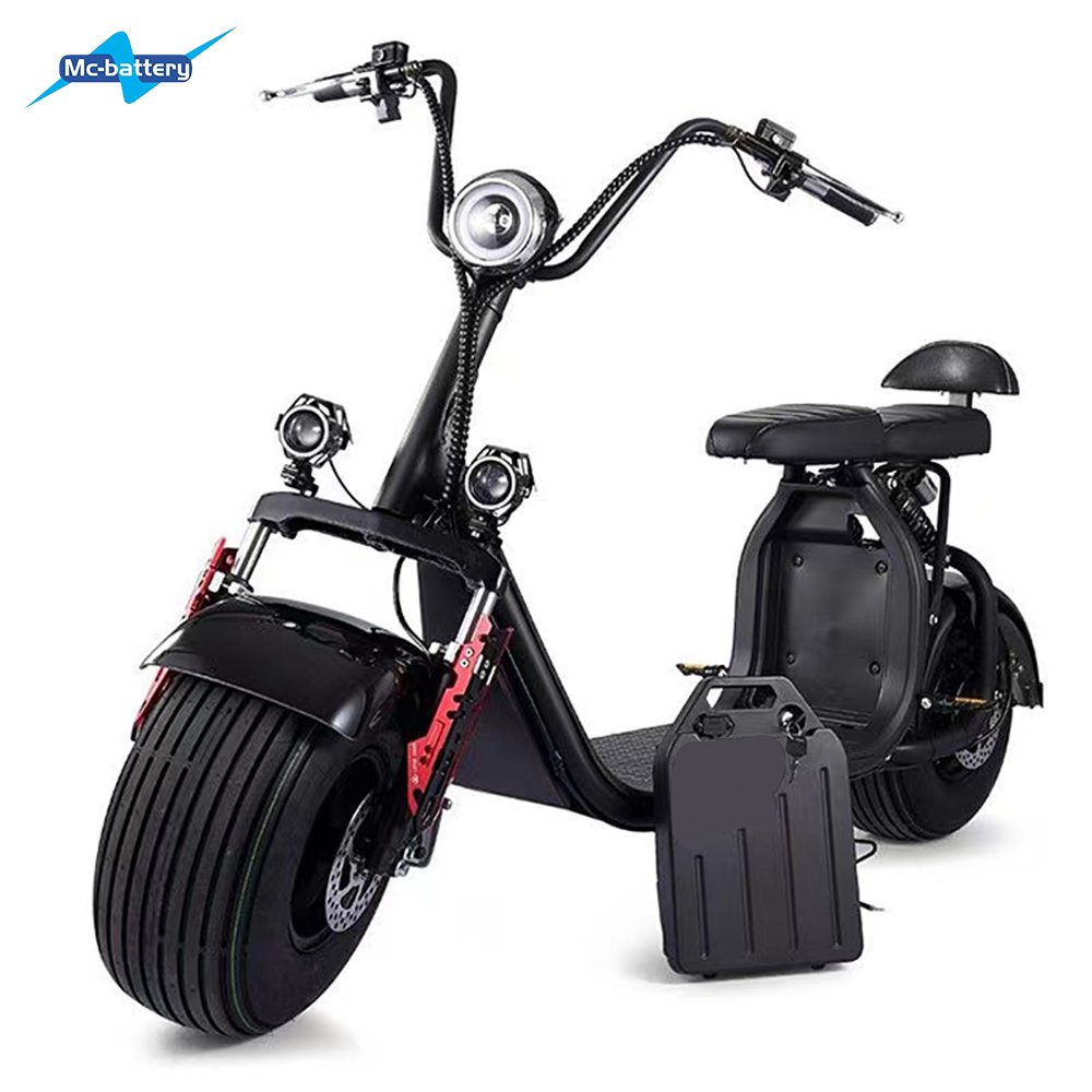 Citycoco Scooter Battery Harley Scooter Replacement Battery 60v 12ah 20ah Removable Lithium Battery