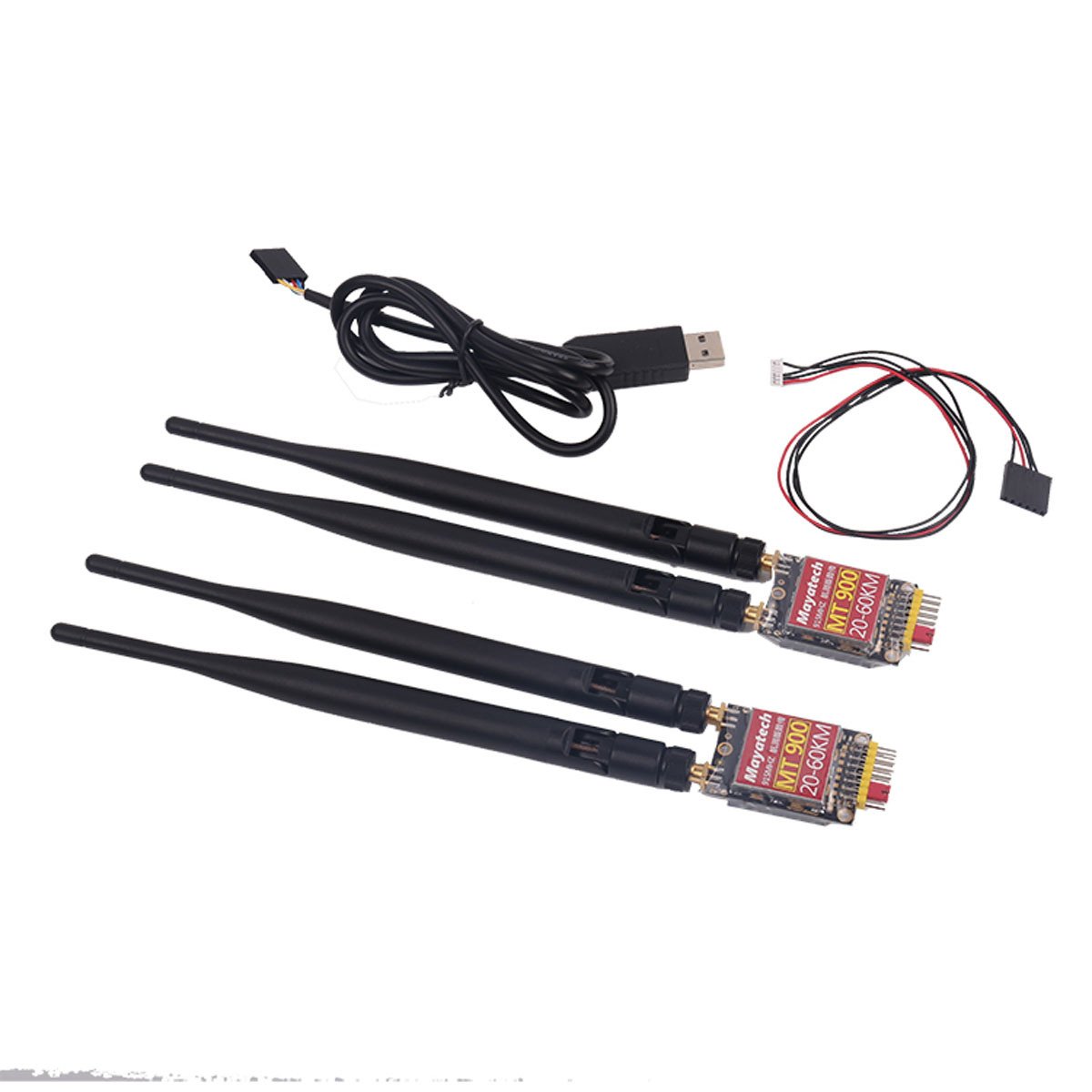 MT900 Ultra-Long Distance Data Transmission Plastic Drone Accessories PX 40KM PIX Upgrade 3DR Ground Station FPV drone kits