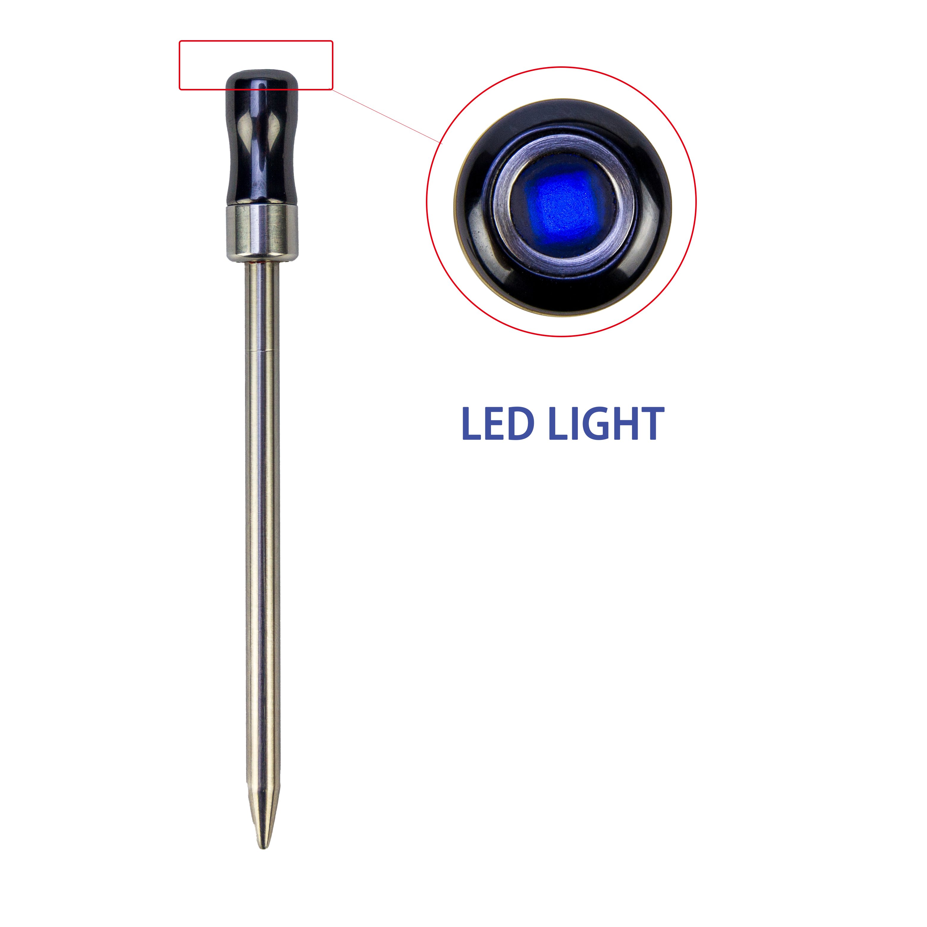 Kitchen Smart Wireless Thermometer Outdoor Food Meat Fry Temperature Cooking Gauge Oven Grill Smoker Bbq Thermometer