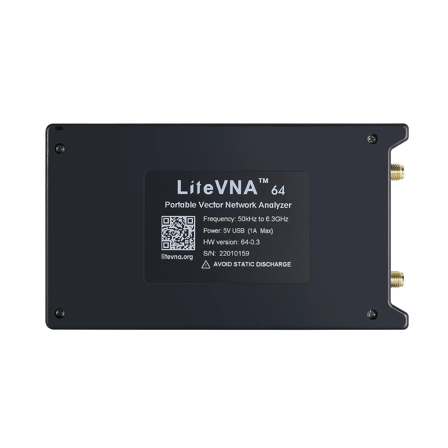 LiteVNA-64 Portable Vector Network Analyzer & Antenna Analyzer 50KHz-6.3GHz Drone Accessories with 4" Display for rc fpv drone