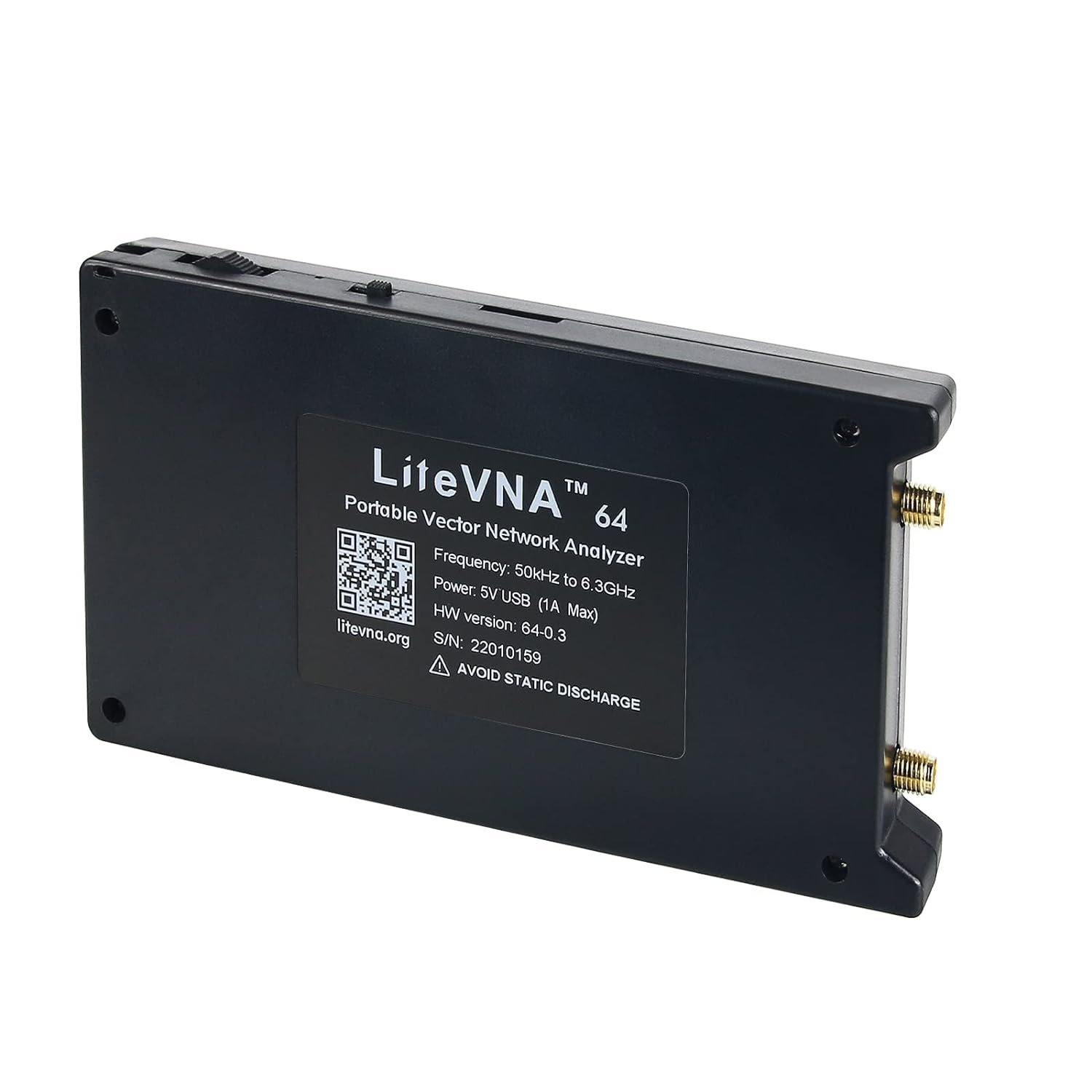 LiteVNA-64 Portable Vector Network Analyzer & Antenna Analyzer 50KHz-6.3GHz Drone Accessories with 4" Display for rc fpv drone
