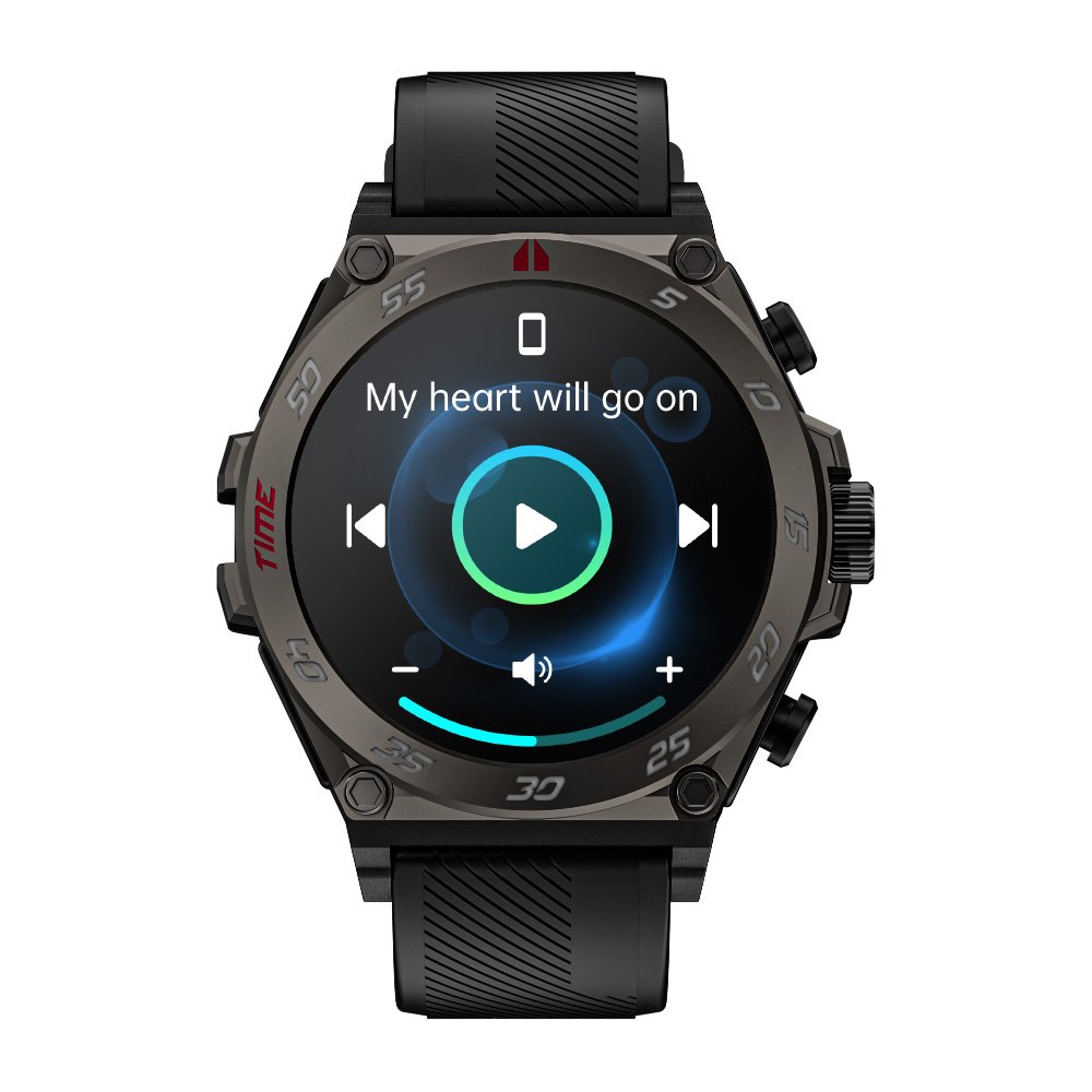 MF03 Earbud Battery 20mAh Bluetooth Call Heart Rate Monitor Silicon Strap Stopwatch Magnetic Sleep Monitor Smart Watch