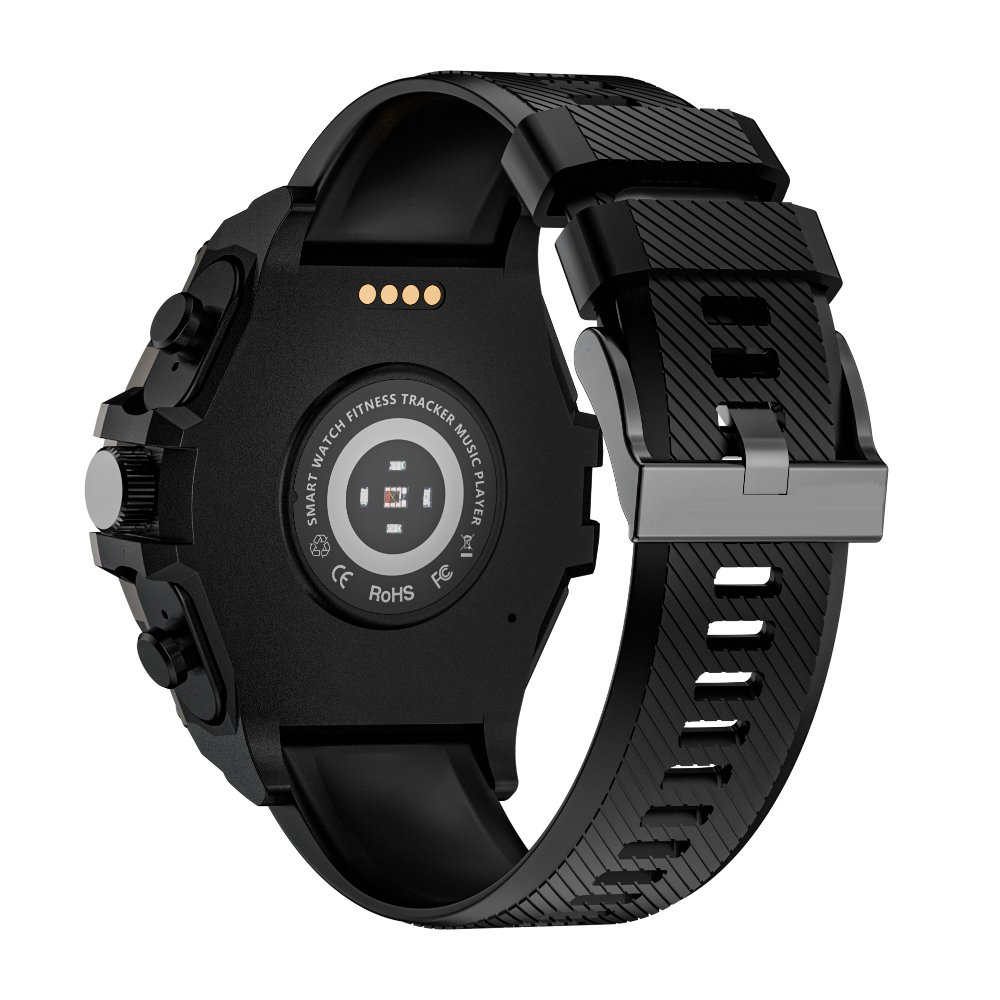 MF03 Earbud Battery 20mAh Bluetooth Call Heart Rate Monitor Silicon Strap Stopwatch Magnetic Sleep Monitor Smart Watch
