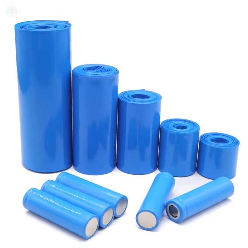 In-Stock PVC Heat Shrinkable Tubing Insulation Sleeving Package for 18650 Battery Battery Pack PVC Shrink Tube