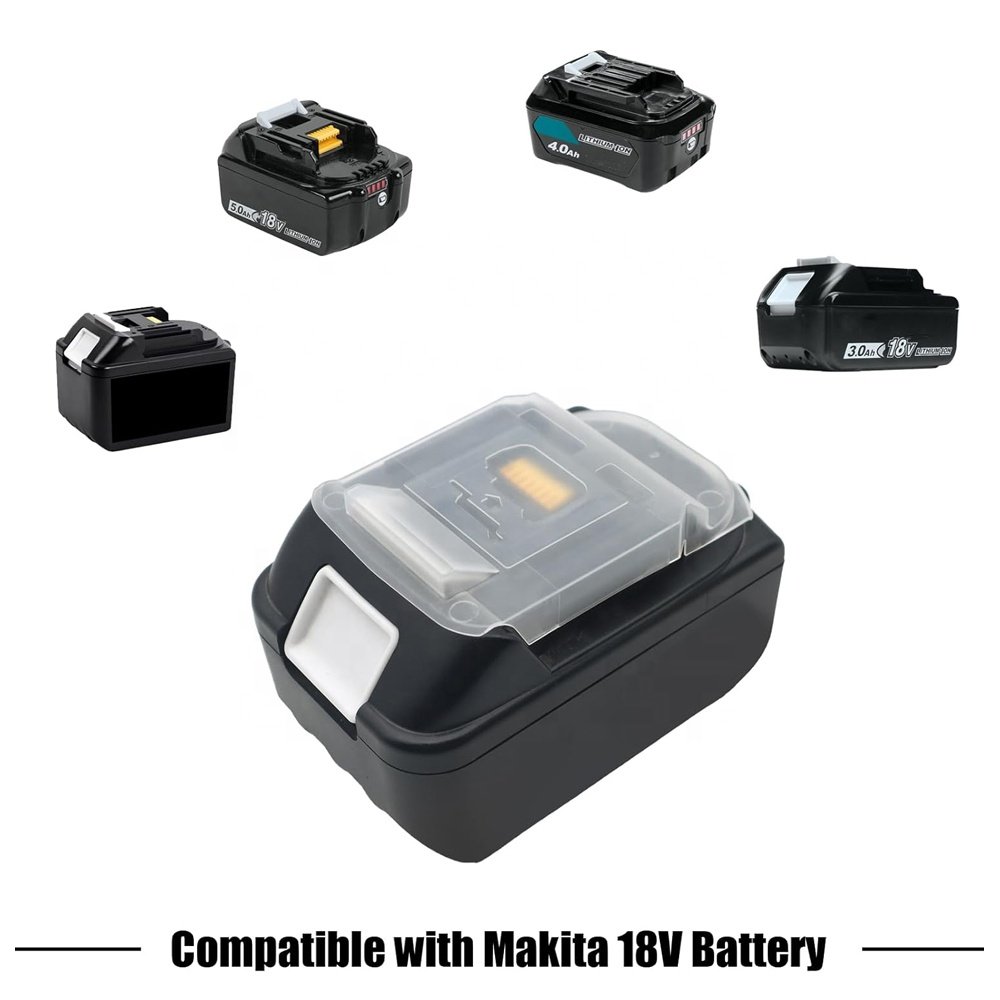 Multiple Effects Li-ion Battery Dustproof & Waterproof Plastic Cover Accessories for Makita 18v Battery BL1830