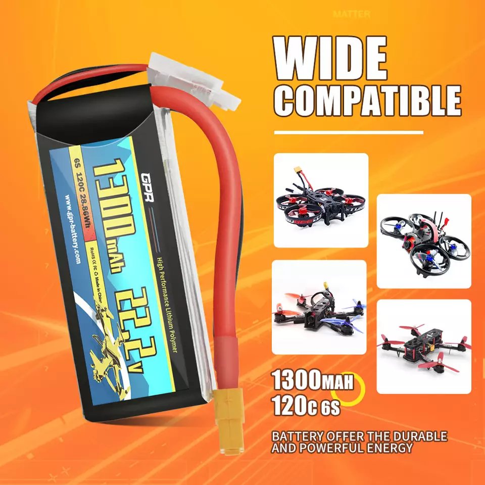 OEM 22.2V rechargeable battery for rc helicopter battery FPV drone 800 1300 1500 2200 3000 4200 5000 8000 10000 16000 22000mah