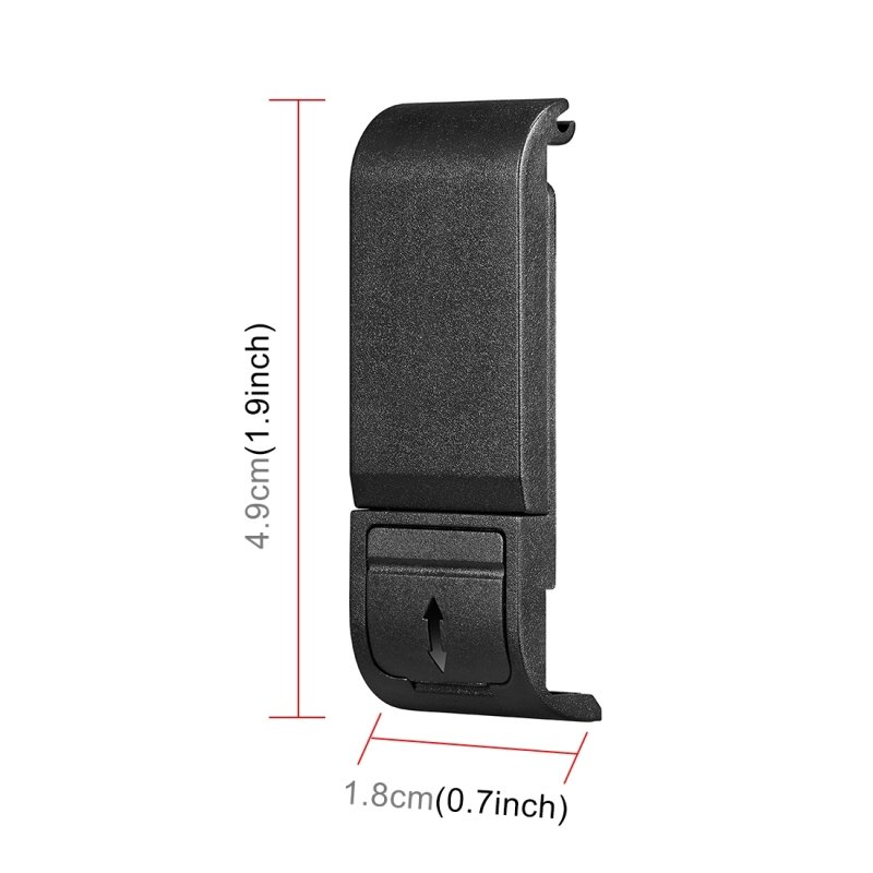 Cheap PULUZ Camera Battery Protector Case Camera Accessories Side Interface Cover for GoPro HERO12 Black 11 10 9