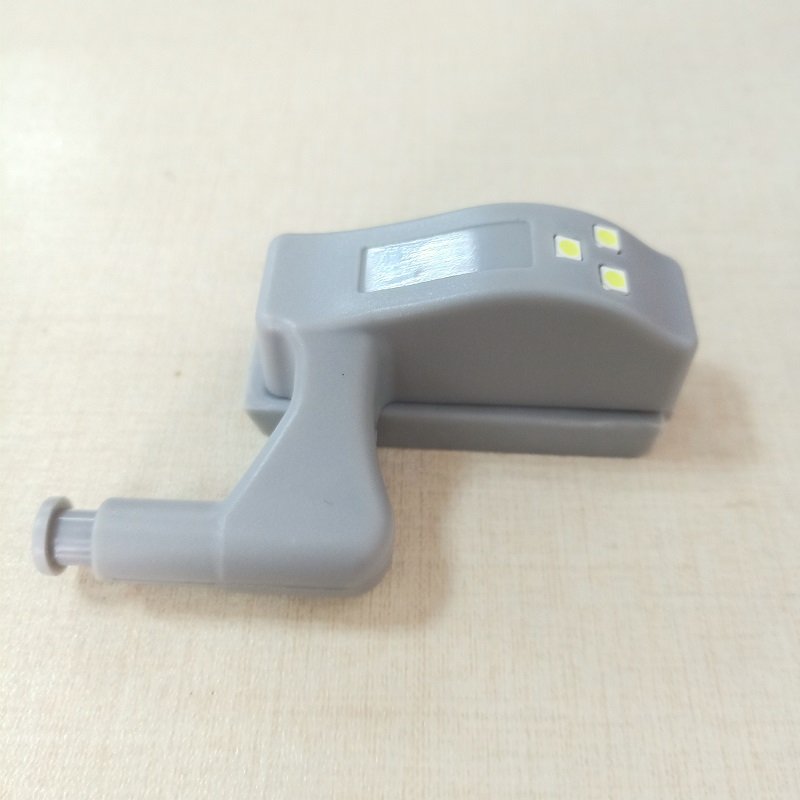 Hot sale Furniture accessories New types LED light Lamp hinge with battery Low Energy For Kitchen Cabinet Cupboard Closet hinge