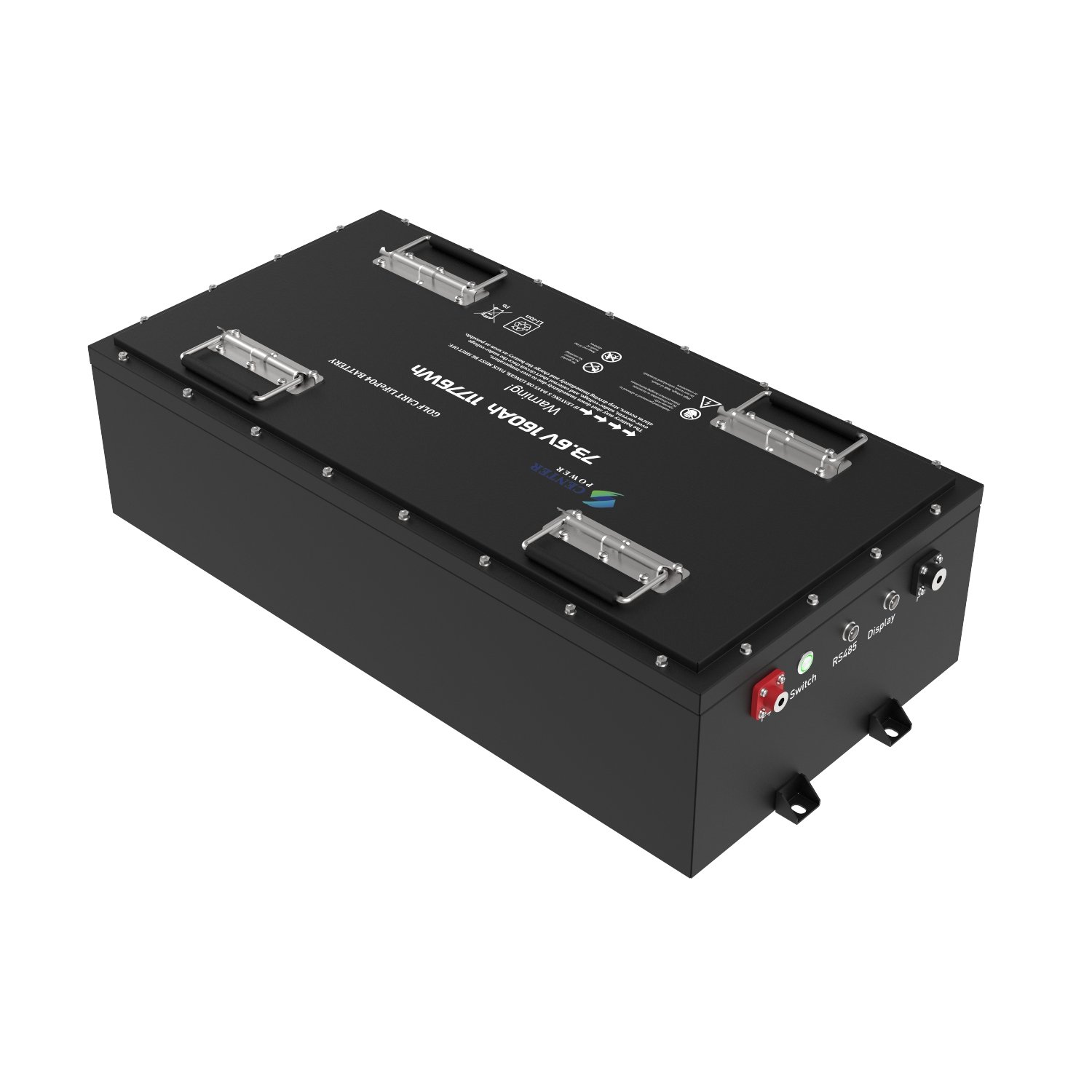 Center Power High current durable safe lithium battery packs 36v 48v 72v 160ah golf cart battery