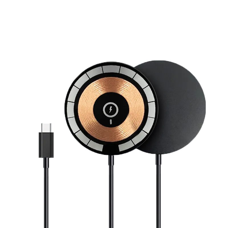 Wholesale Wireless Charger Pad 15W Magnetic Fast Charing Pad Top Selling Products 2022 Portable Induction Adapter