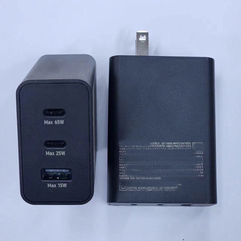 65W EP-TA6530 Fast Charging Phone Charger UK EU Plug Type-C Charger Power Adapter USB-C For Samsung Galaxy Samsung Smartphone