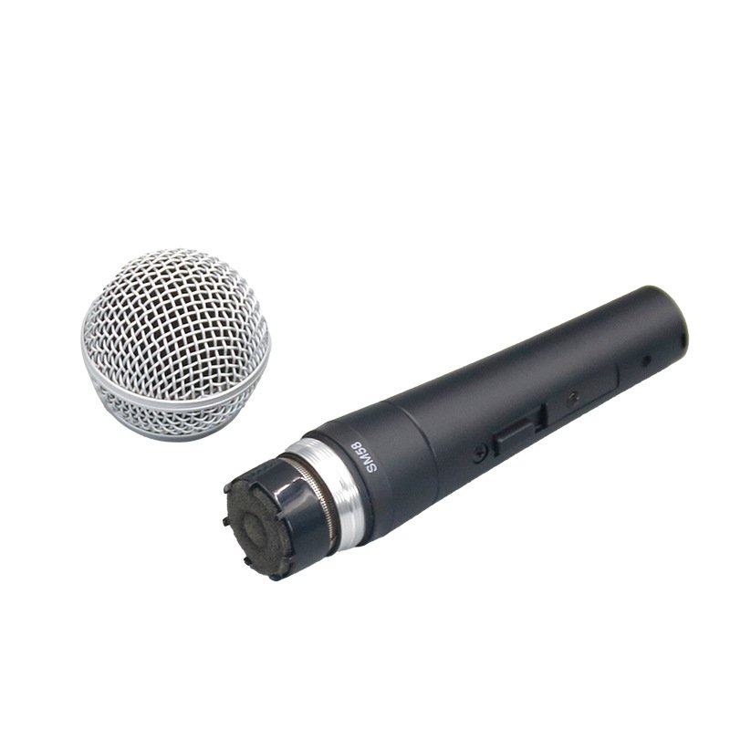 X1029-2 New SM58S Karaoke Wired Microfone Microphones Vocal Mic Dynamic Microphone Singing Machine Professional Microphone Sm 58