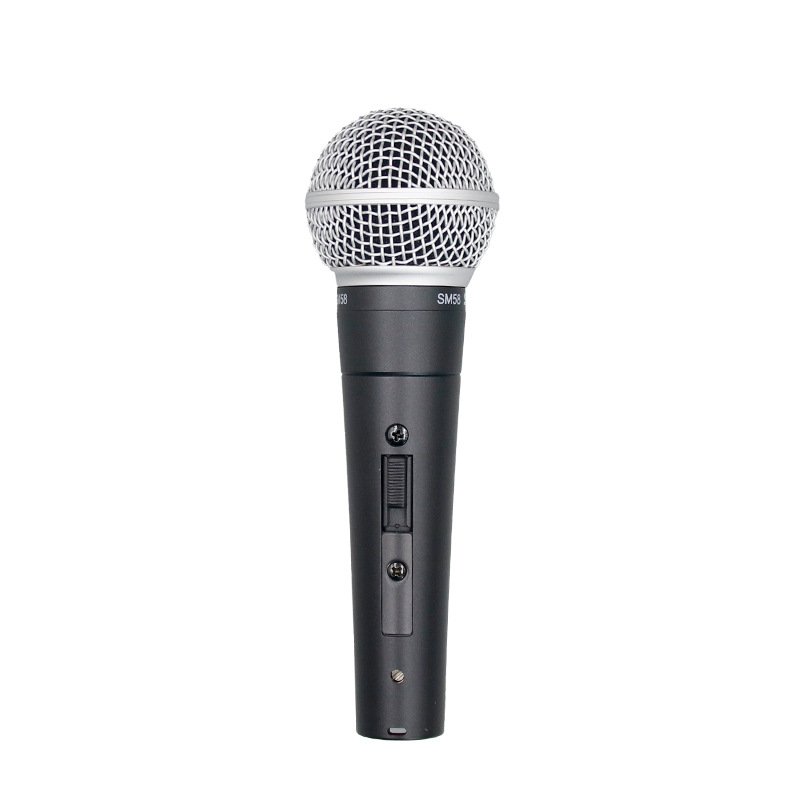 X1029-2 New SM58S Karaoke Wired Microfone Microphones Vocal Mic Dynamic Microphone Singing Machine Professional Microphone Sm 58
