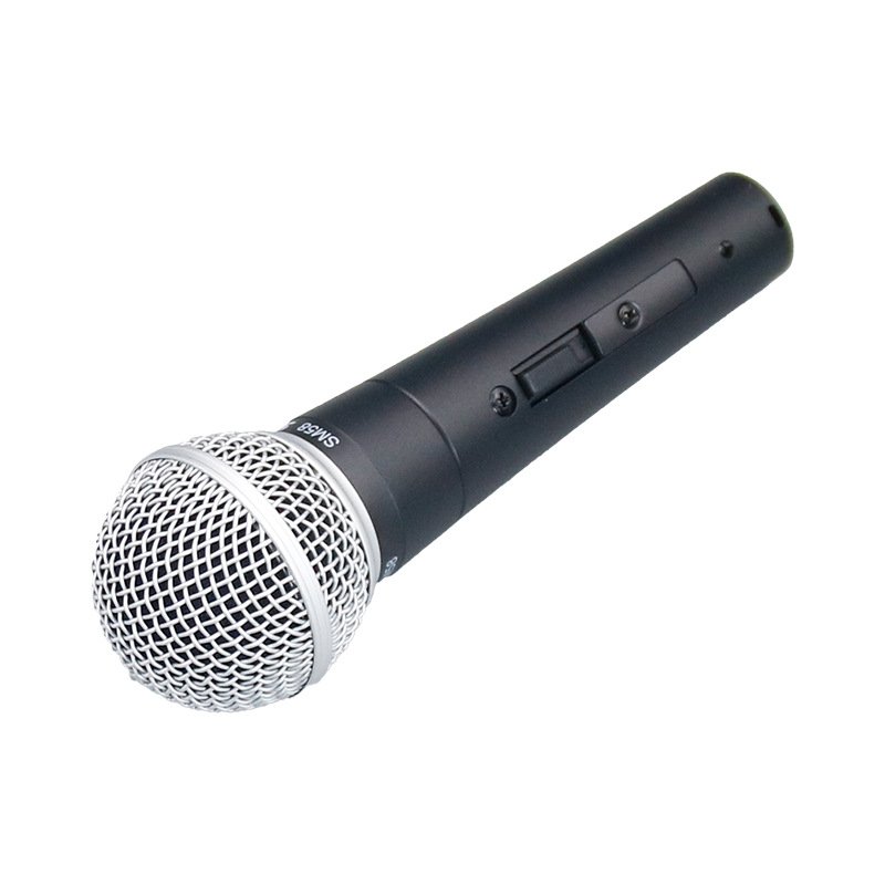 X1029-2 New SM58S Karaoke Wired Microfone Microphones Vocal Mic Dynamic Microphone Singing Machine Professional Microphone Sm 58