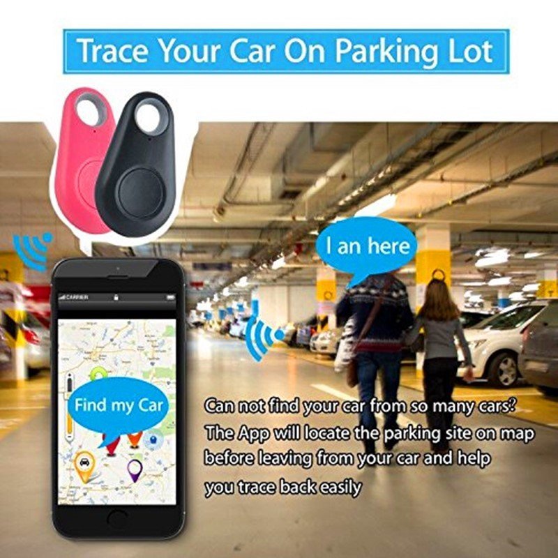 Electronic Pet Tracker Anti-lost Alarm OEM Custom Wireless Bluetooths APP Child Bag Wallet Dog Locator