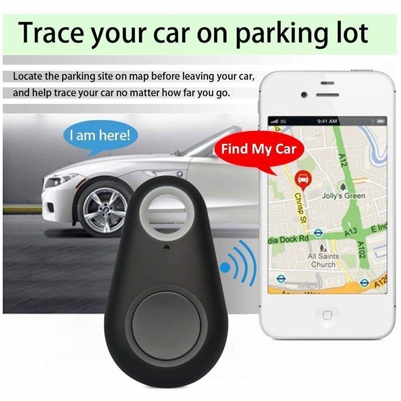 Electronic Pet Tracker Anti-lost Alarm OEM Custom Wireless Bluetooths APP Child Bag Wallet Dog Locator