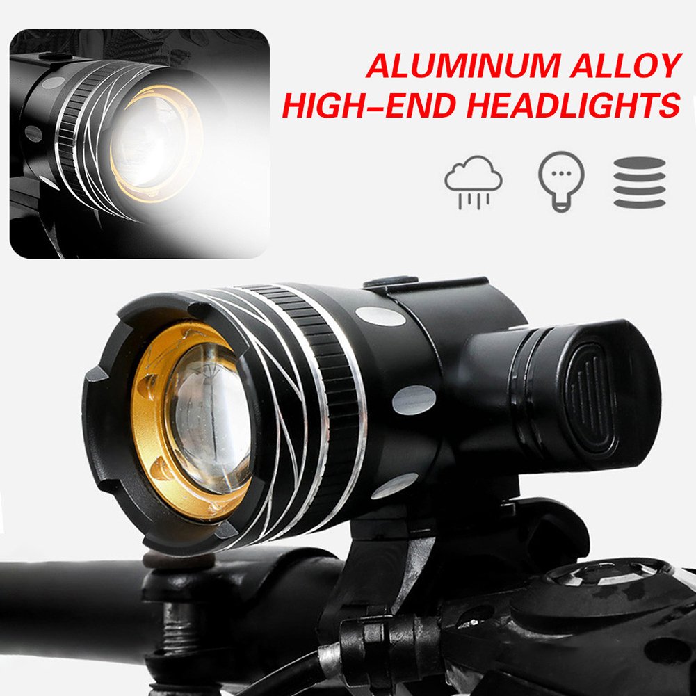 Bike Light MTB Bicycle Front Back Rear Taillight Cycling Safety Warning Light Waterproof LED Lamp Accessories