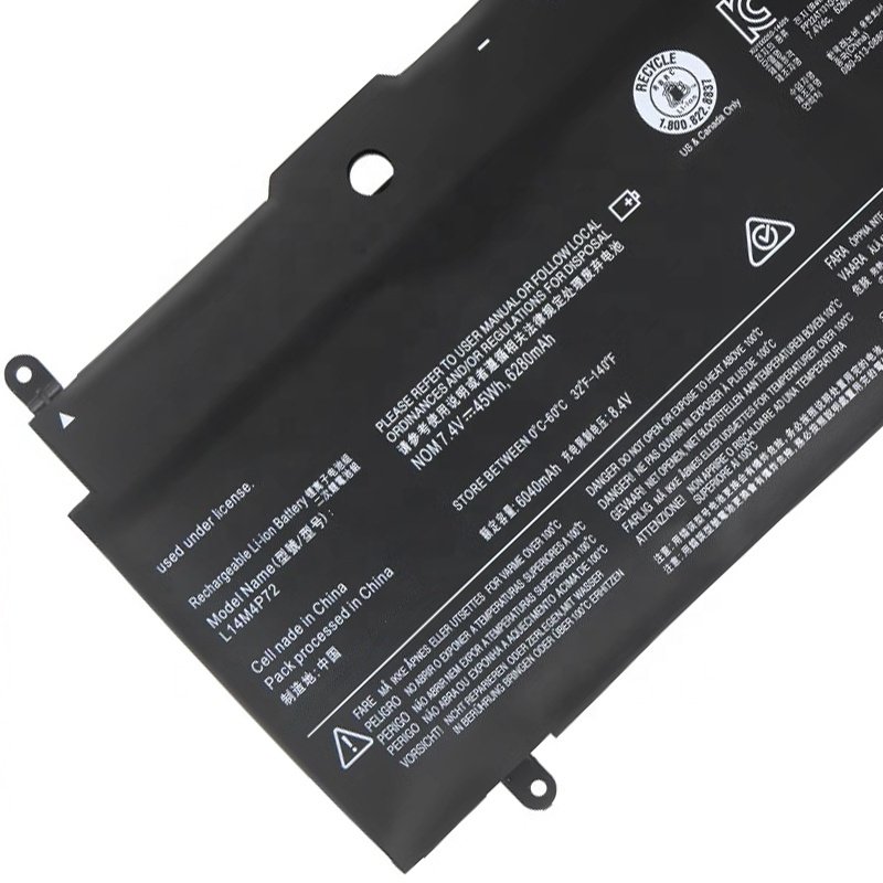 Quality Laptop battery L14M4P72 L14S4P72 For Lenovo Yoga 3 14 14-IFI 14-ISE 700-14ISK 700-14ISE 700-14IFI 7.4V 45WH